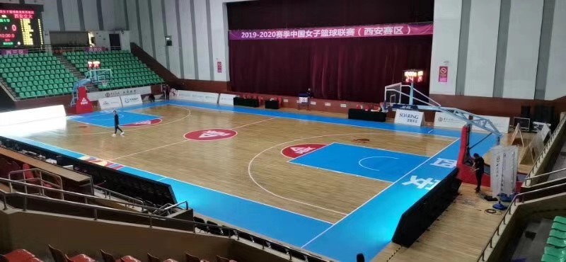 YP街机电子安检机安检门安检设备在2019-2020赛季中国女子蓝球联赛西安赛区调试完成并投入使用,